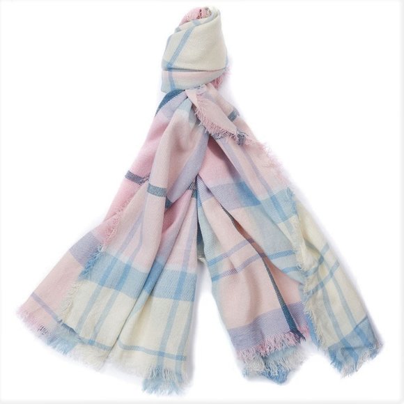 Barbour Accessories - Barbour Freya Blossom Tartan Plaid NWT Scarf